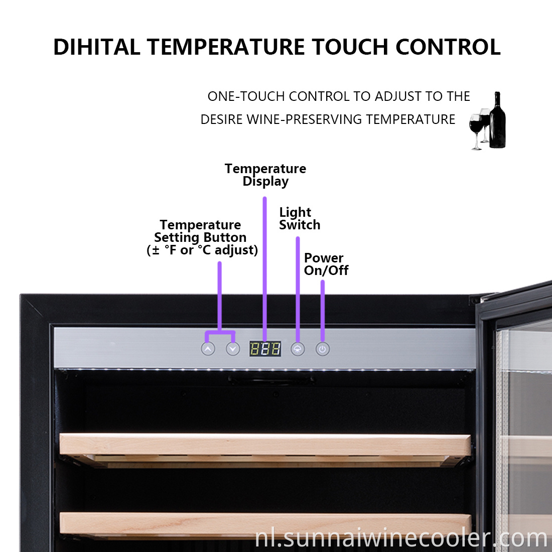 SW-51 WINE COOLER DETAIL